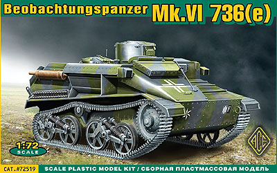予約 独 Pz.kpfw.763(e)MK.VI観測軽戦車