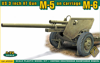 予約 米 3インチM5対戦車砲M6砲架