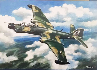 予約 マーチンB-57Gキャンベラ戦術爆撃機