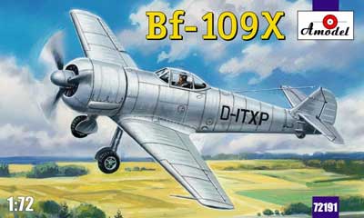 予約 Bf-109X空冷エンジン搭載実験機