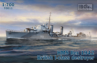 英 I級駆逐艦 アイレックスD-61 1942