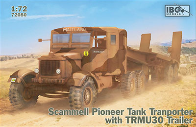 英 スキャンメルパイオニア戦車運搬車+TRMU30トレーラー: