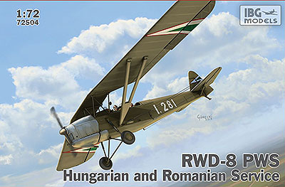 予約 ポ 複座練習機RWD-8 ハンガリー＆ルーマニア軍仕様