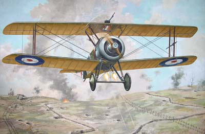 英 ソッピース T.F.1 キャメル塹壕攻撃機