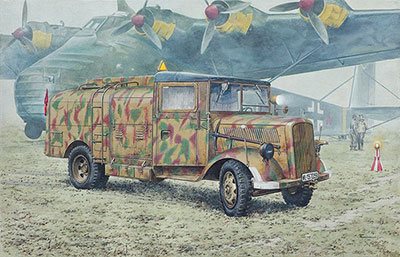 独 オペルブリッツKfz.385燃料輸送トラック