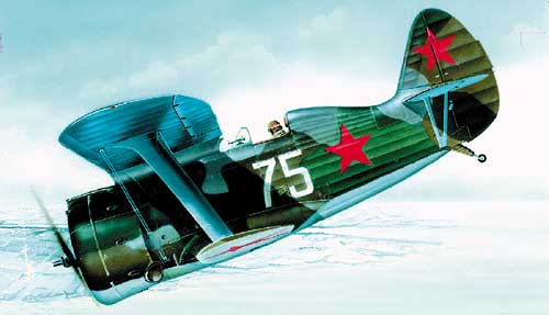 露 ポリカルポフ I-153 チャイカ 戦闘機