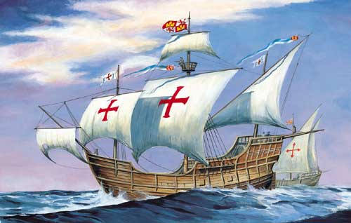 予約 サンタマリア号 コロンブス旗艦 1492年