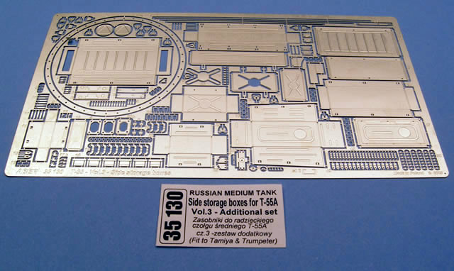 予約 露 T-55A戦車工具箱セットVol.3 タミヤ用