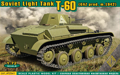予約 露 T-60軽戦車GAZ工場 後期型ディスク転輪