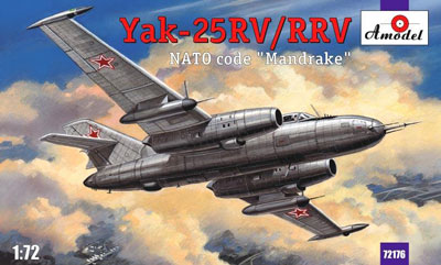 予約 Yak-25RVマンドレーク高高度偵察機