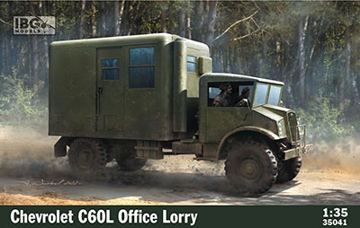 英 シボレーC60Lキャブ13野戦指揮車
