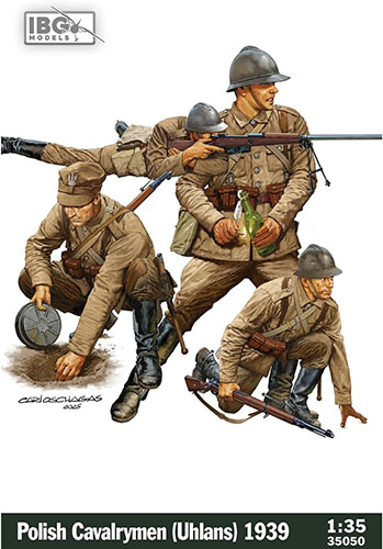 予約 ポーランド軍歩行騎兵1939年ウラーン4体セット