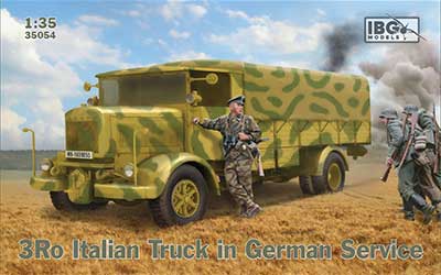 予約 伊 ランチャア3Ro重トラックカーゴタイプ ドイツ軍仕様