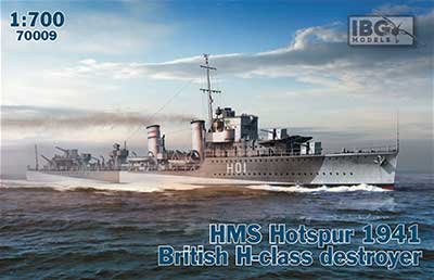 英・H級駆逐艦・ホットスパーH-01