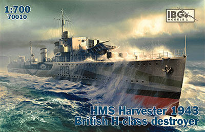 予約 英 H級駆逐艦 ハーヴェスターH-19 1943