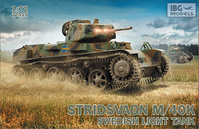ストリッツヴァグンM40/Kスウェーデン軽戦車