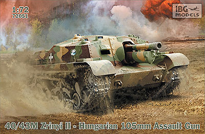 予約 ハンガリー 40/43MズリーニィII 105mm突撃砲