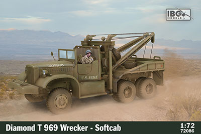 米 ダイヤモンドT969レッカー ソフトキャブ