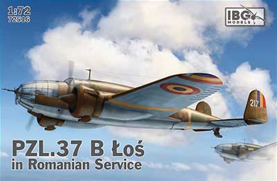 ルーマニア双発爆撃機PZL.37BウォシLos