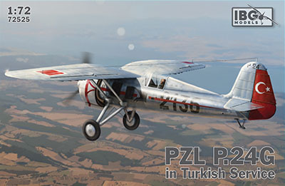 予約 PZL P.24G 密閉風防 トルコ軍