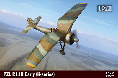 予約 ルーマニア　PZL P.11B初期型(Kシリーズ)