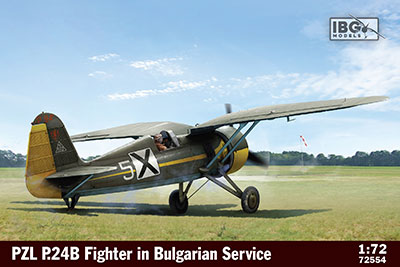 予約 ブルガリアPZL P.24B戦闘機