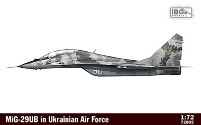 予約 ウクライナ MiG-29UBファルクラム複座練習機