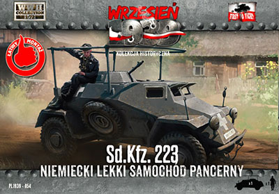 予約 独 Sd.kfz.223無線偵察装甲車