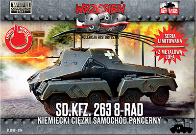 予約 独 Sd.kfz.263(8-Rad)指揮用無線重装甲車