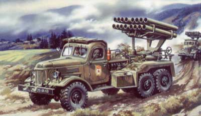 1/72 露 BM14多連装ロケットランチャー 1/72 露 BM14多連装ロケットランチャー