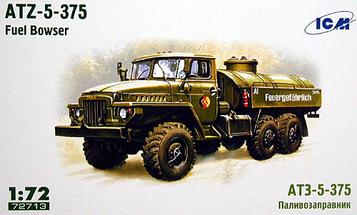 1/72 露 ATZ-5-375 燃料タンカー 1/72 露 ATZ-5-375 燃料タンカー
