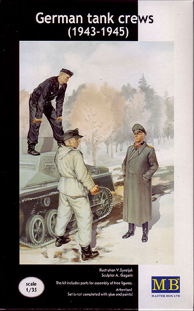 独 戦車兵1943-45 将軍と戦車兵 3体 独 戦車兵1943-45 将軍と戦車兵 3体