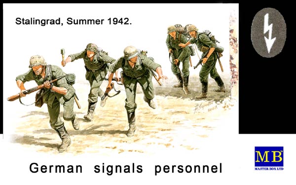 予約 独 通信部隊5体スターリングラード1942年