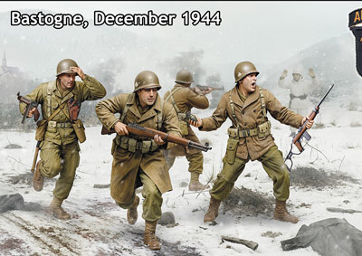 予約 米・第101空挺師団兵士４体・バストーニュ