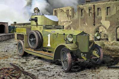 予約 ロールスロイス装甲車-1914年型スポークタイプ