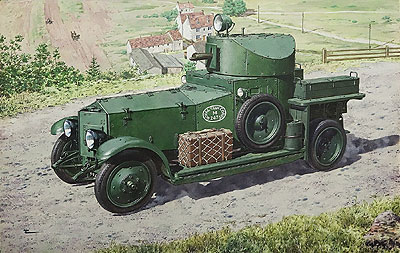 予約 英 ロールスロイス装甲車Mk.I