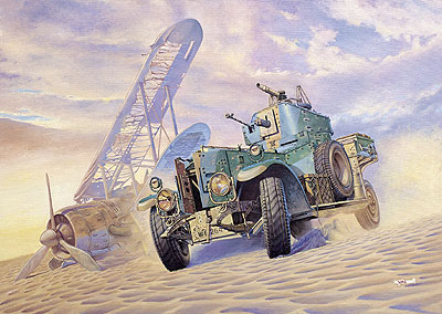 予約 英 ロールスロイス装甲車砂漠仕様Mk.I