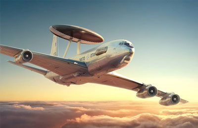 米・E-3セントリー早期警戒管制機