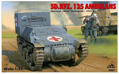 独 Sd.kfz.135ロレーヌ装甲救護車
