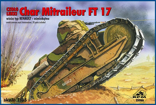 予約 ルノーFT-17 ベルリエ砲塔機関銃型 予約 ルノーFT-17 ベルリエ砲塔機関銃型