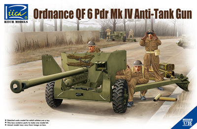 予約 英 QF6ポンド対戦車砲Mk.IV 57mm