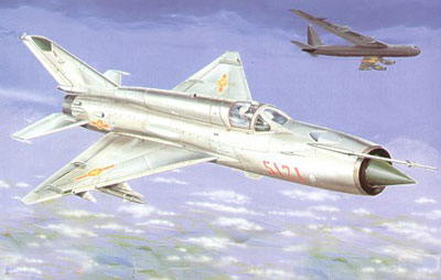 MiG-21フィッシュベッド ベトナム
