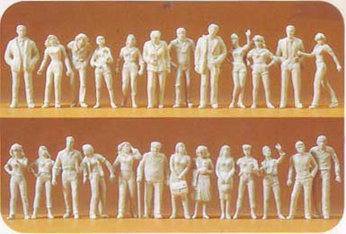 現代民間人セット･立ちポーズ・25体