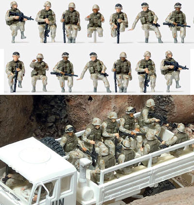 予約 現用米陸軍車両ドライバー＆乗車兵士14体