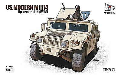 米 M1114ハマー兵員輸送車