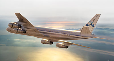 予約 ダグラスDC-8-53・KMLオランダ航空