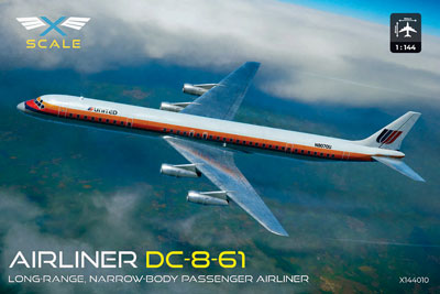 予約 ダグラスDC-8-61・ユナイテッド航空