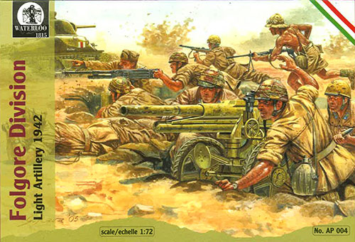 フォルゴーレ師団1942 軽砲兵+3砲/21体