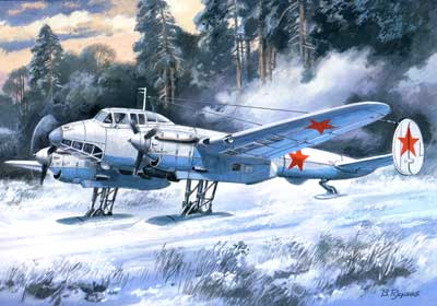 予約 ソ Pe-2ペトリヤコフ スキー装備