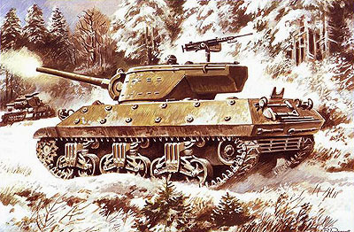 予約 米 M36ジャクソン駆逐戦車